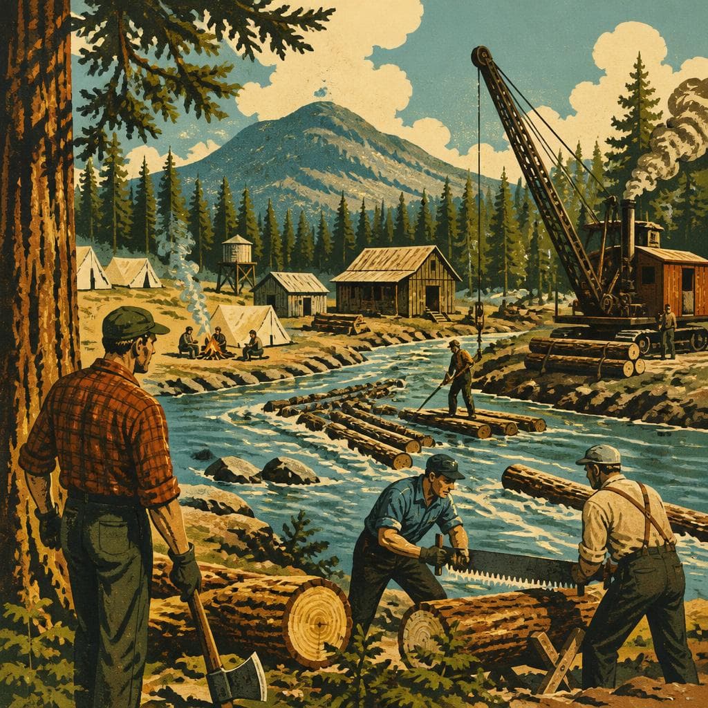 Cover art for Where the White Pines Became an Industry