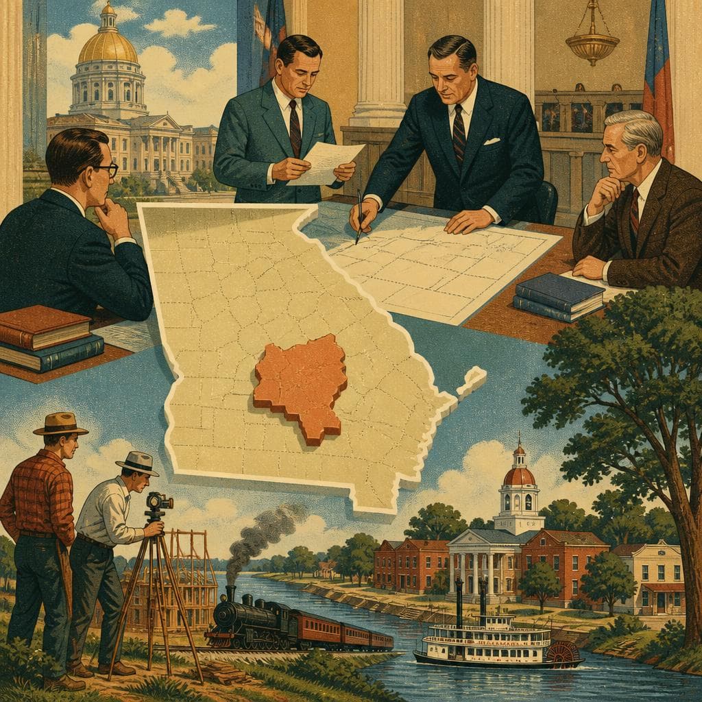 Cover art for When Georgia Drew Grady County