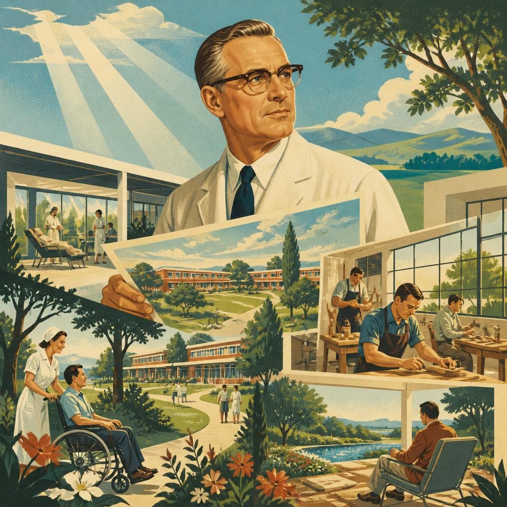Cover art for The Doctor Who Built a Healing Landscape