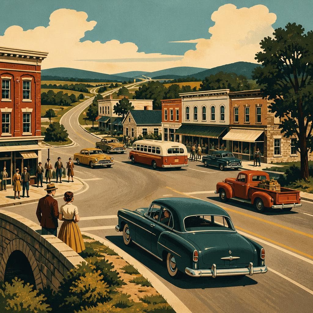 Cover art for When the National Road Reached Marshall