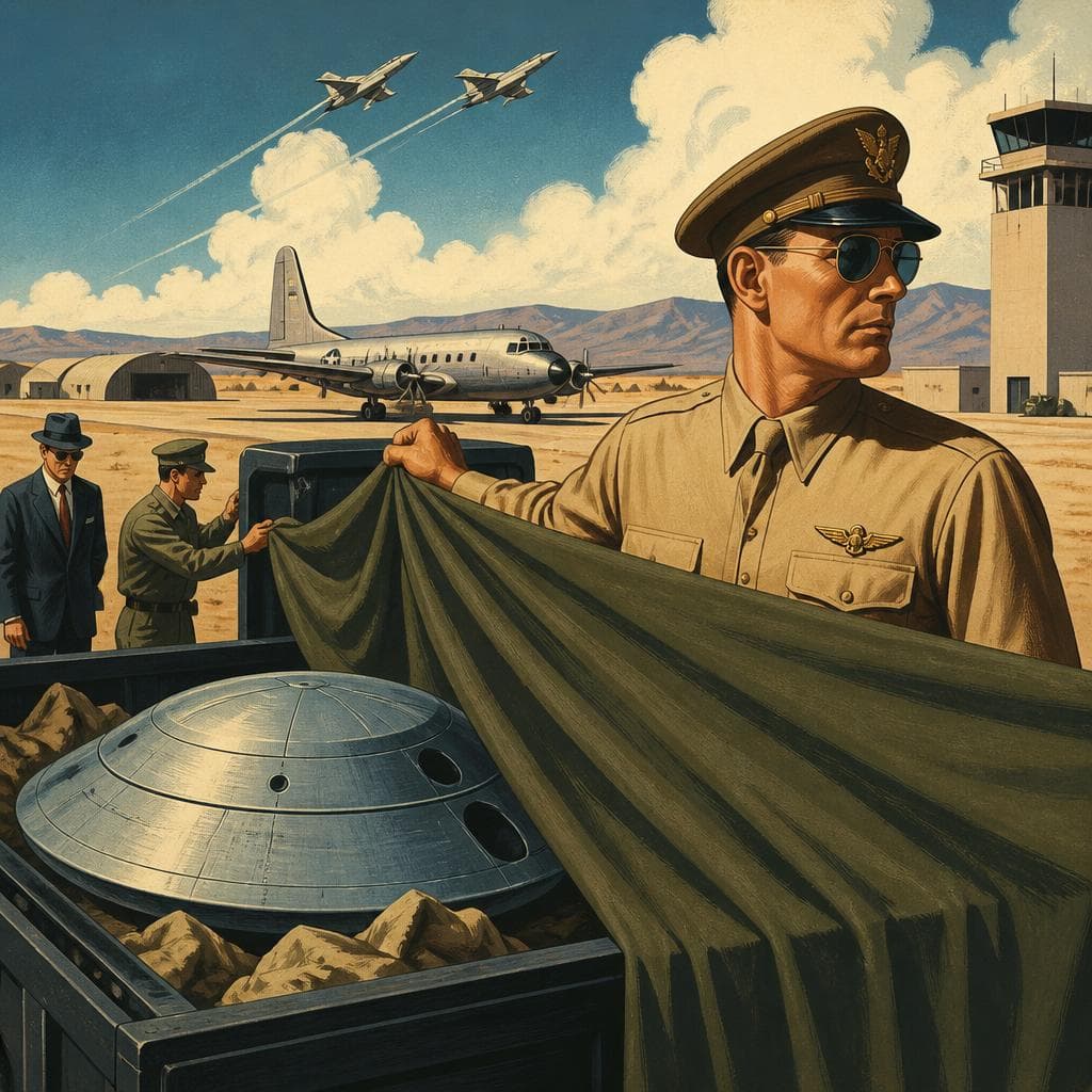 Cover art for The Day Roswell Changed Its Story