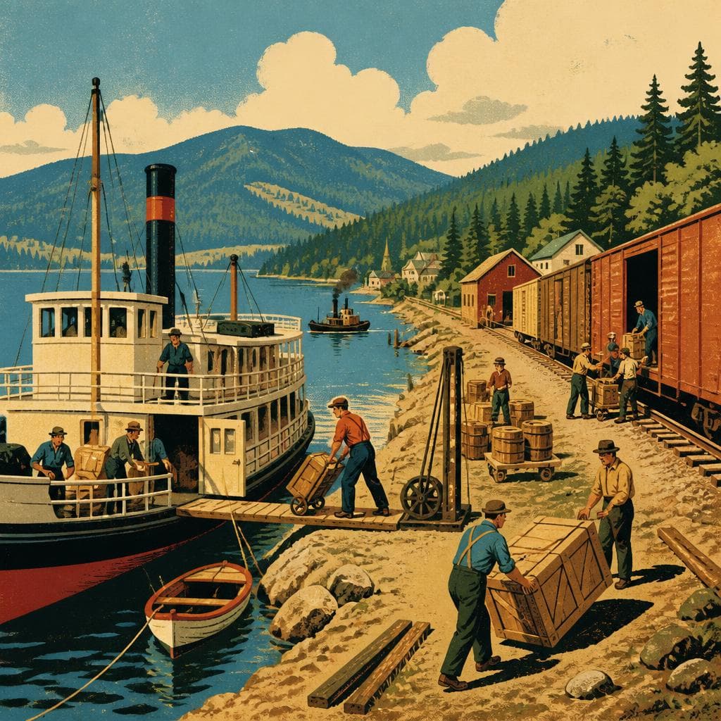 Cover art for Where the Lake Went to Work