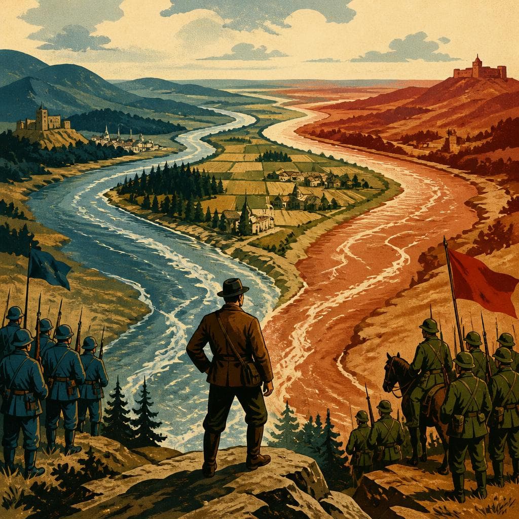 Cover art for Where the Rivers Pulled in Different Directions