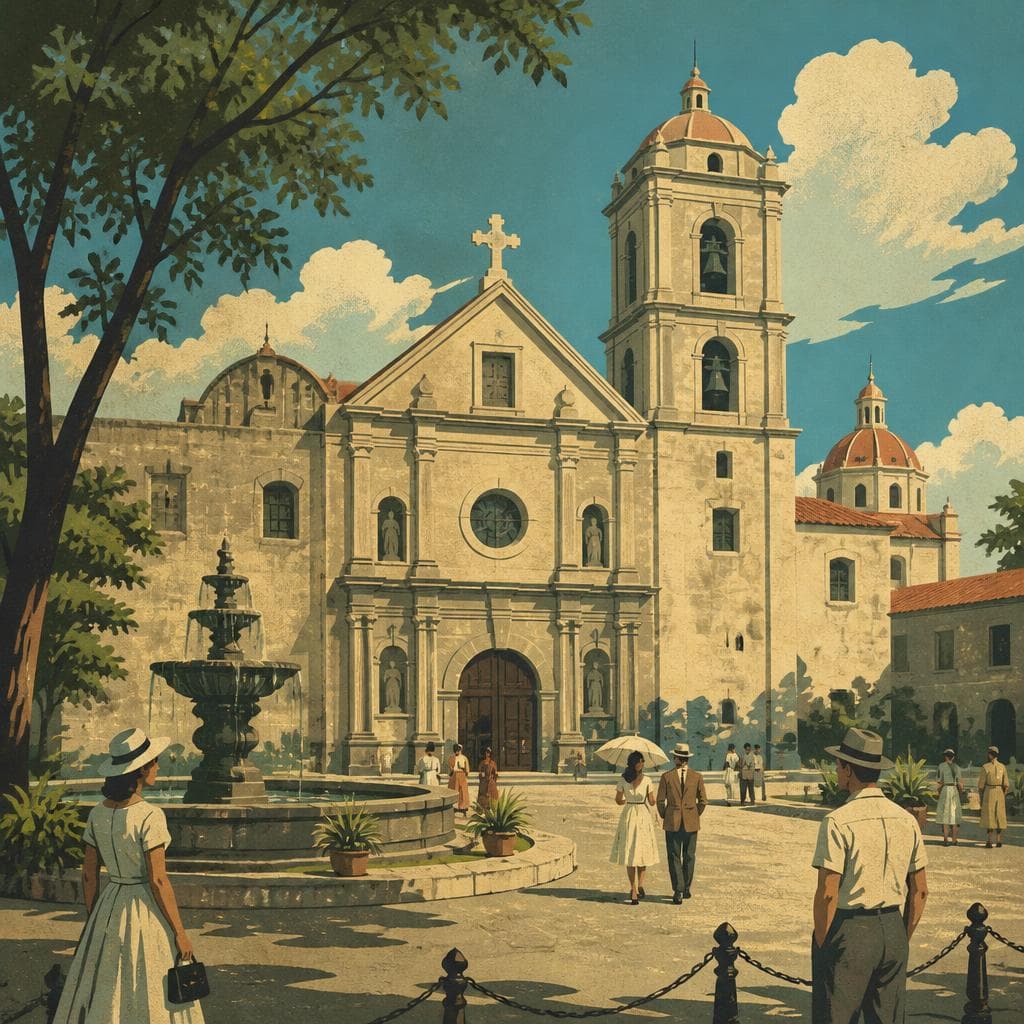 Cover art for Rebuilt in Place on San Agustin Plaza