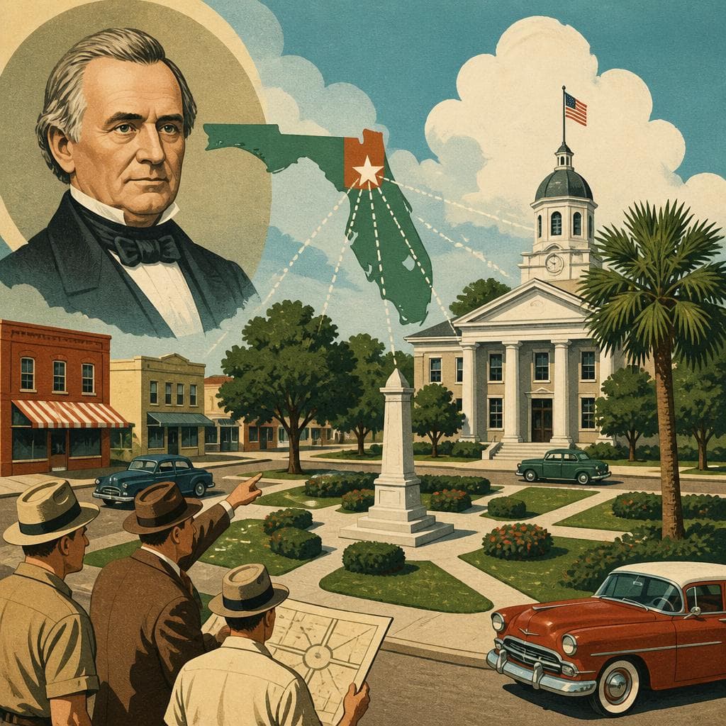 Cover art for A Presidential Name on a North Florida Square