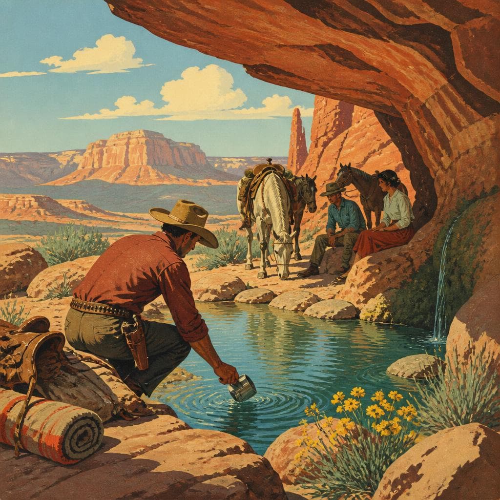 Cover art for Where the Trail Paused at Alcove Spring
