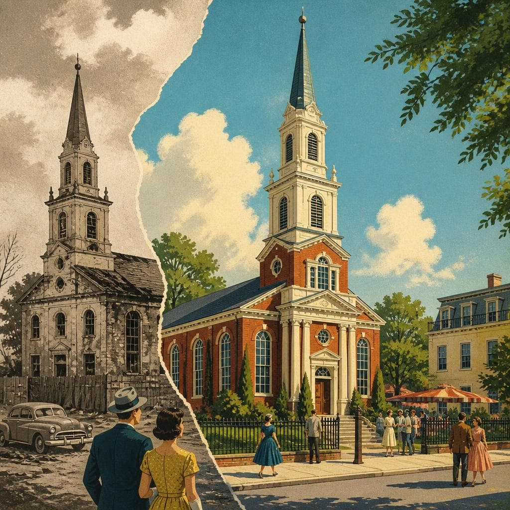 Cover art for The Church Augusta Saved by Changing