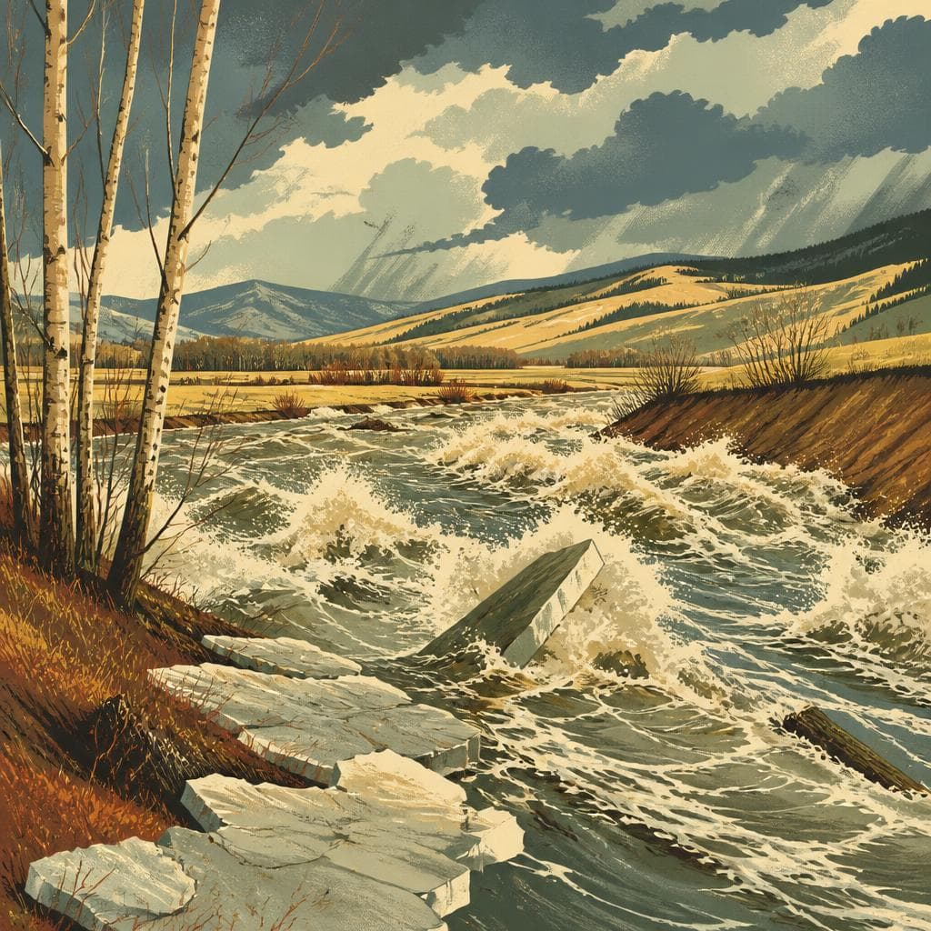 Cover art for When the Pease River Wakes Up