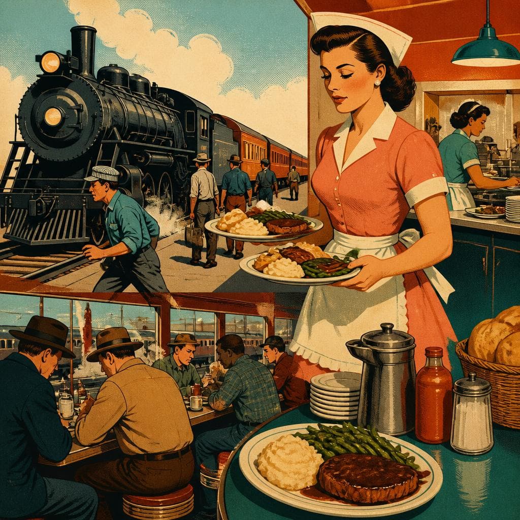Cover art for When the Trains Set the Table in McComb