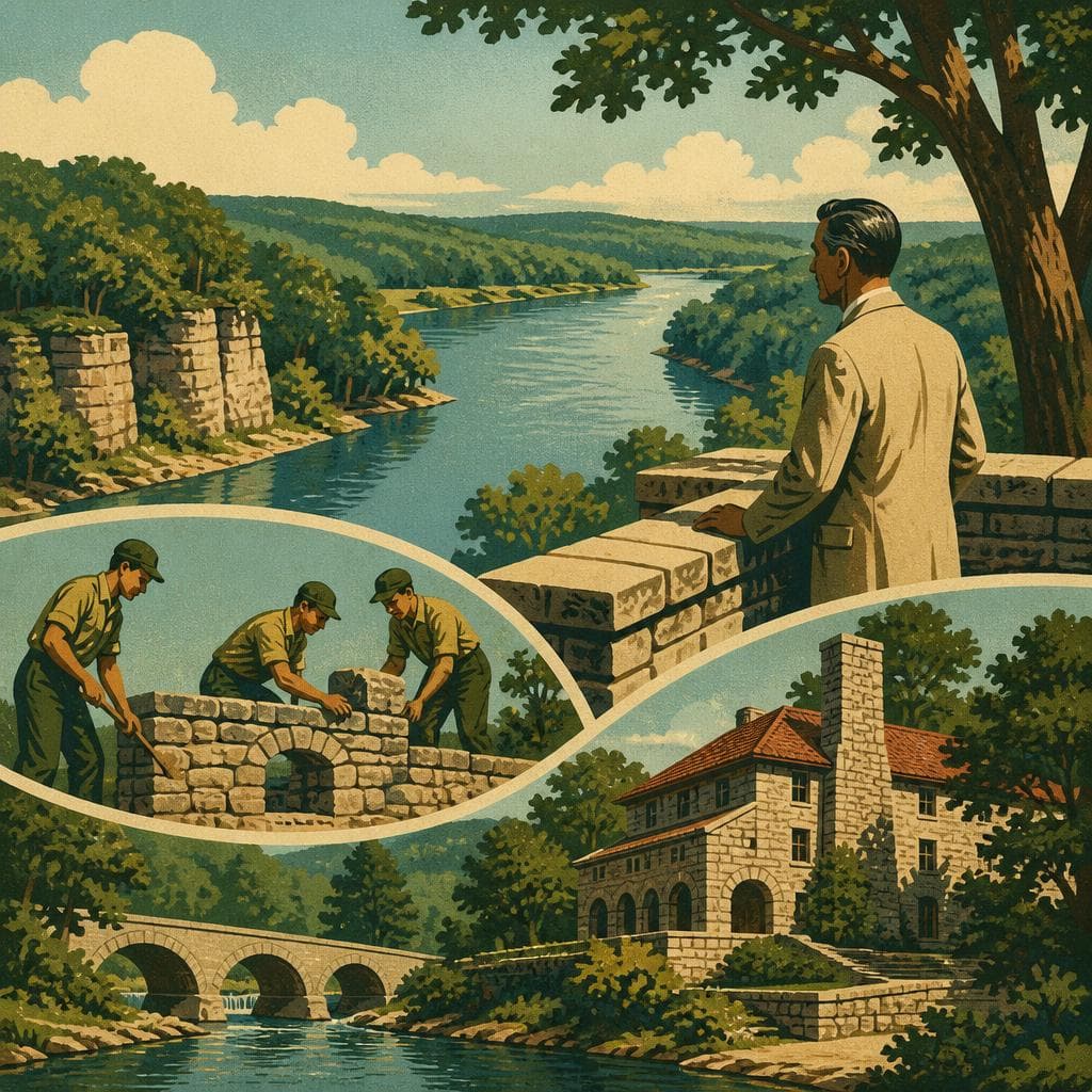 Cover art for Built for a Governor, Shaped by a River