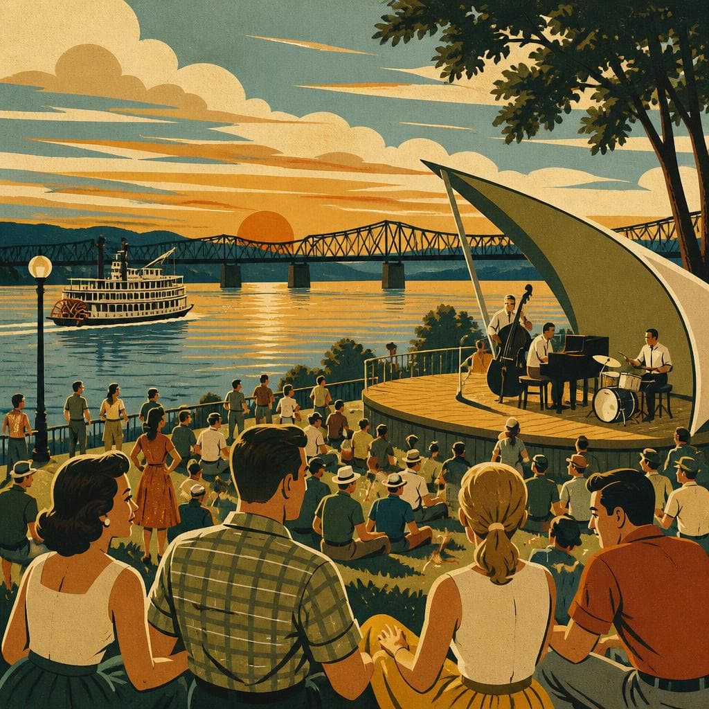 Cover art for Where the River Becomes a Stage