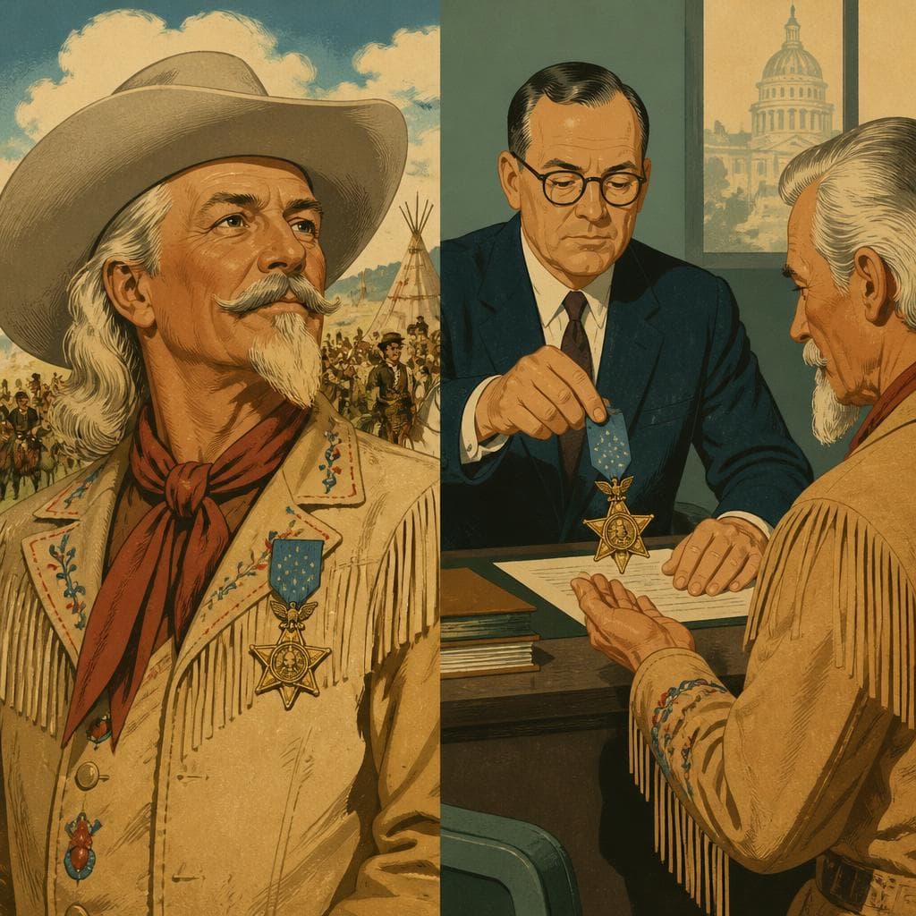 Cover art for Buffalo Bill’s Medal, Lost and Found