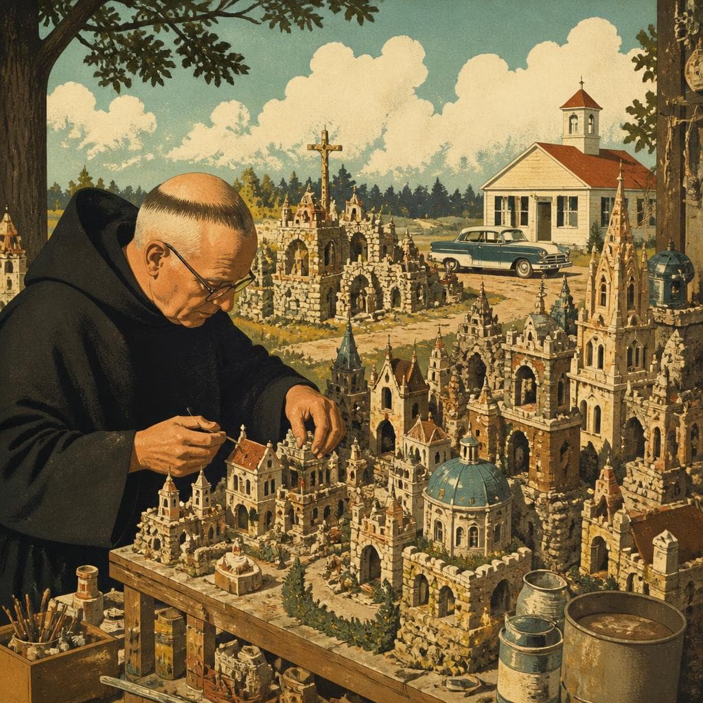 Cover art for A Monk’s Tiny World in Alabama