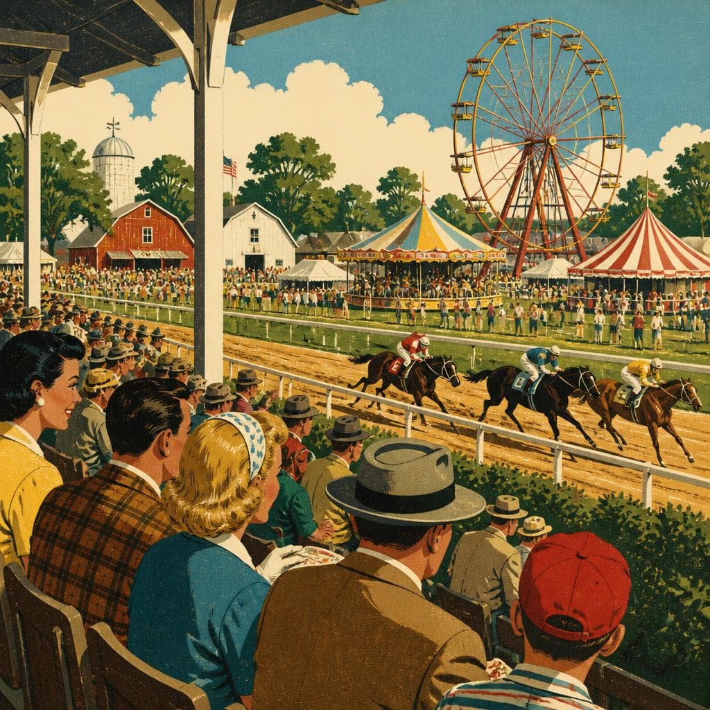 Cover art for Where Fair Week Takes the Grandstand