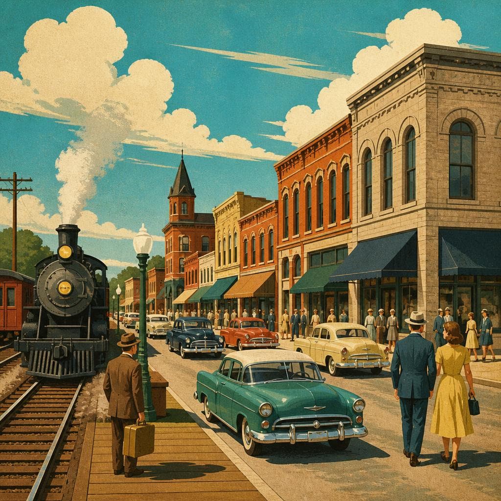 Cover art for Where Randolph Built Its Main Street