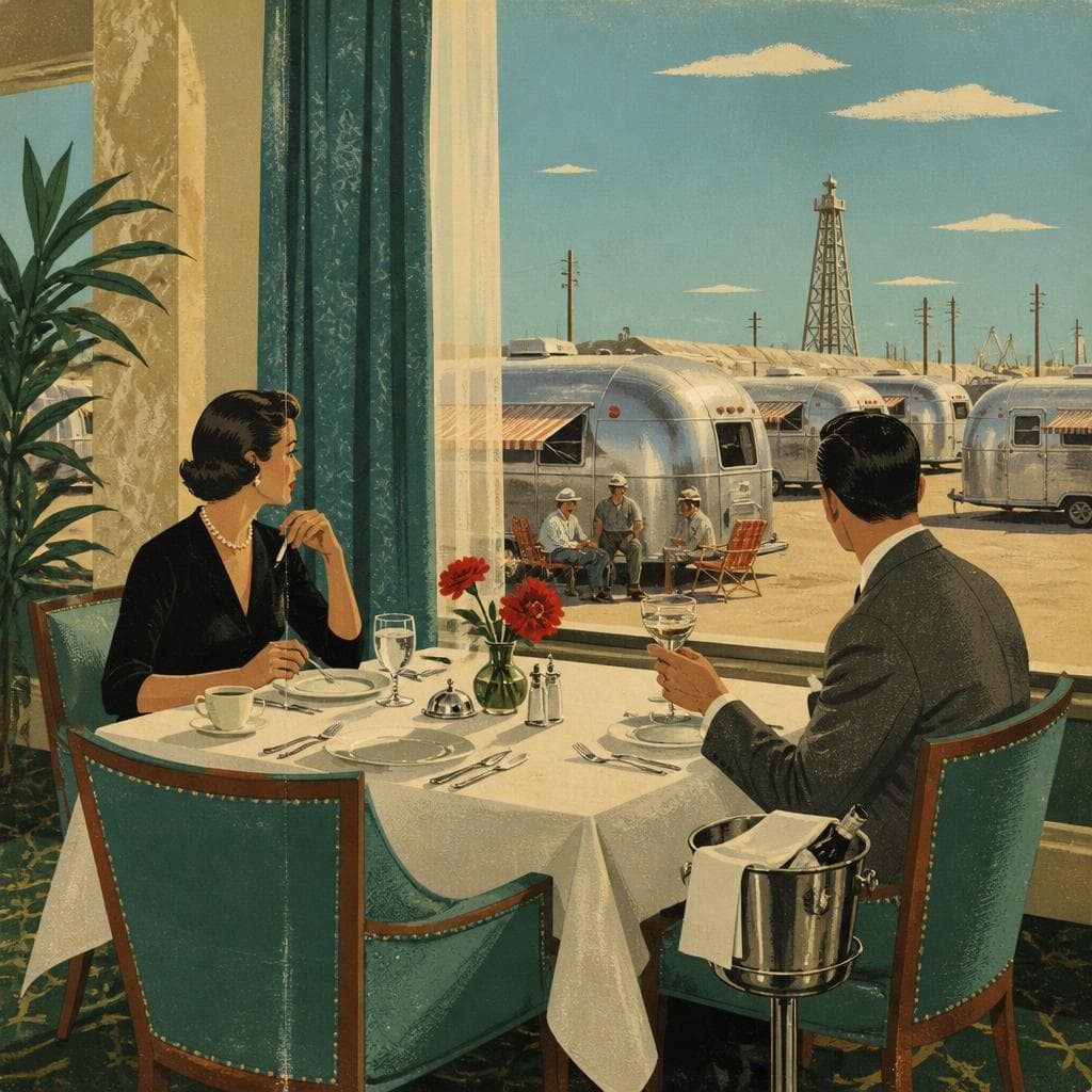 Cover art for A Hotel Table in a Silver Camp