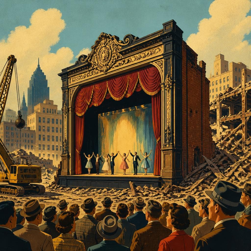 Cover art for The Theater That Refused to Vanish