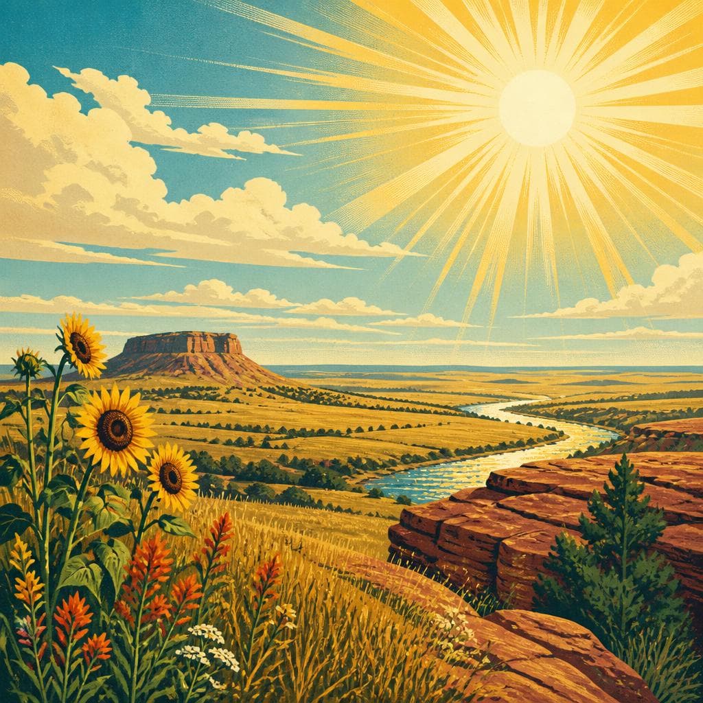 Cover art for Where the Prairie Learns to Shine
