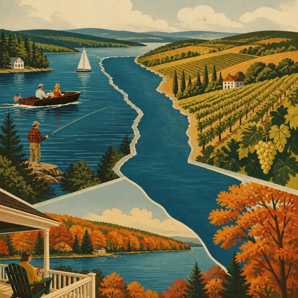 Cover art for One Lake, Three Directions