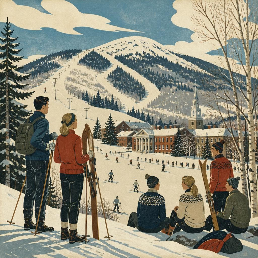 Cover art for The Mountain That Made Middlebury a Ski School