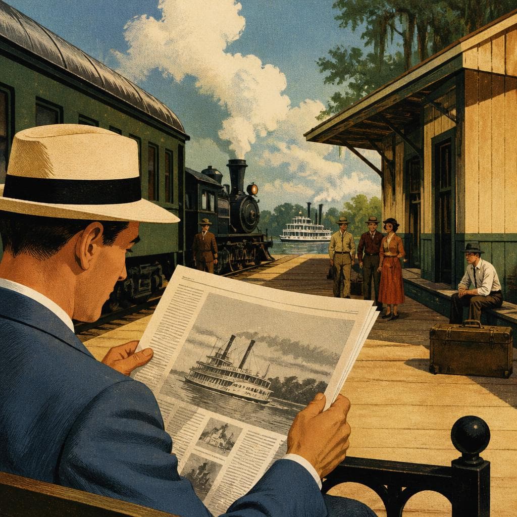 Cover art for When a Newspaper Named a Mississippi Town