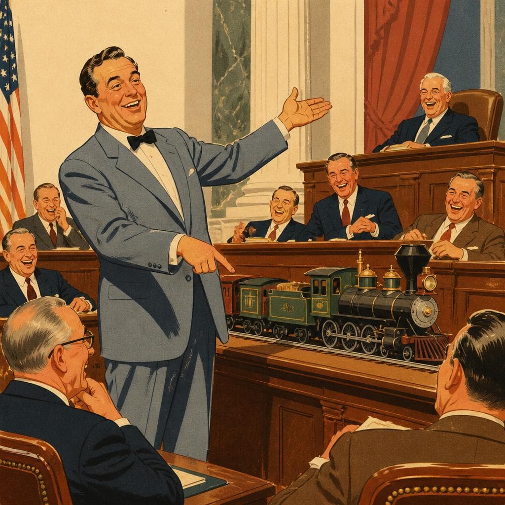 Cover art for When Knott Made Congress Laugh