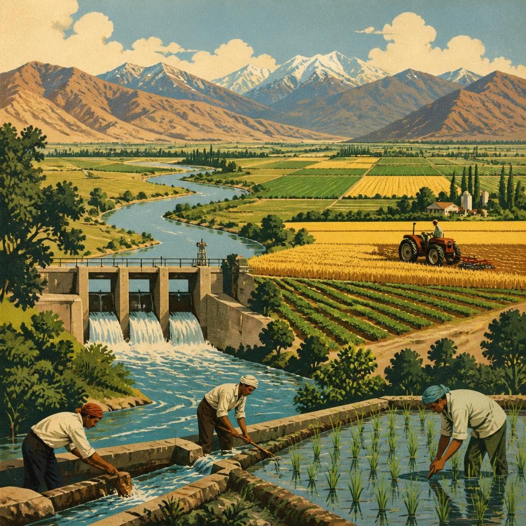 Cover art for A Valley Written in Water and Fields