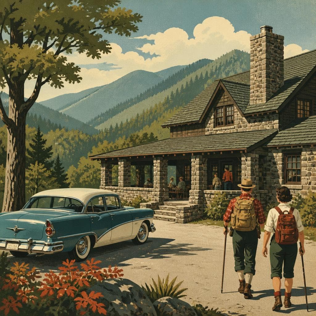 Cover art for Before the Hikers, a Mountain Inn