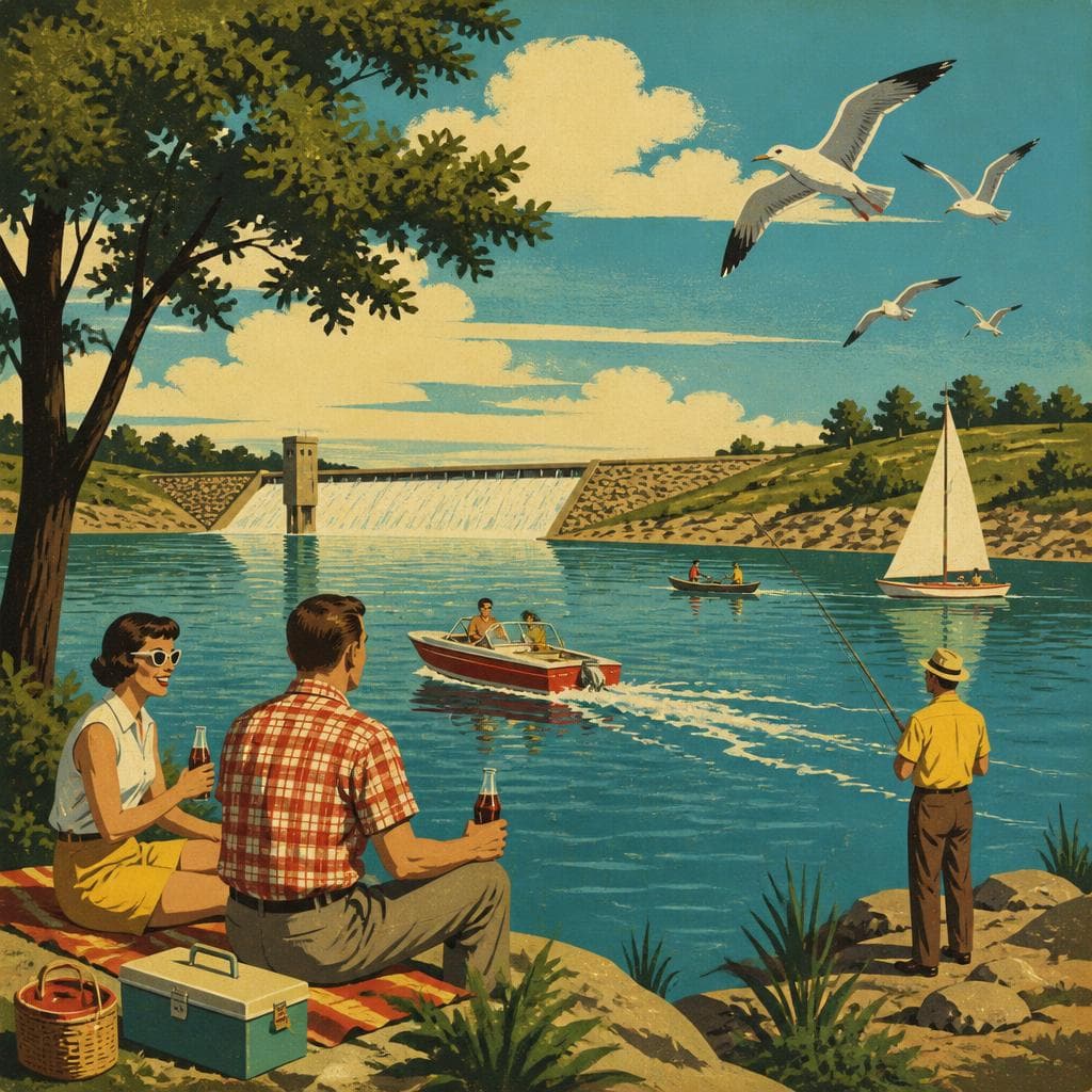 Cover art for Where Taylorville Went to Drink, Fish, and Drift