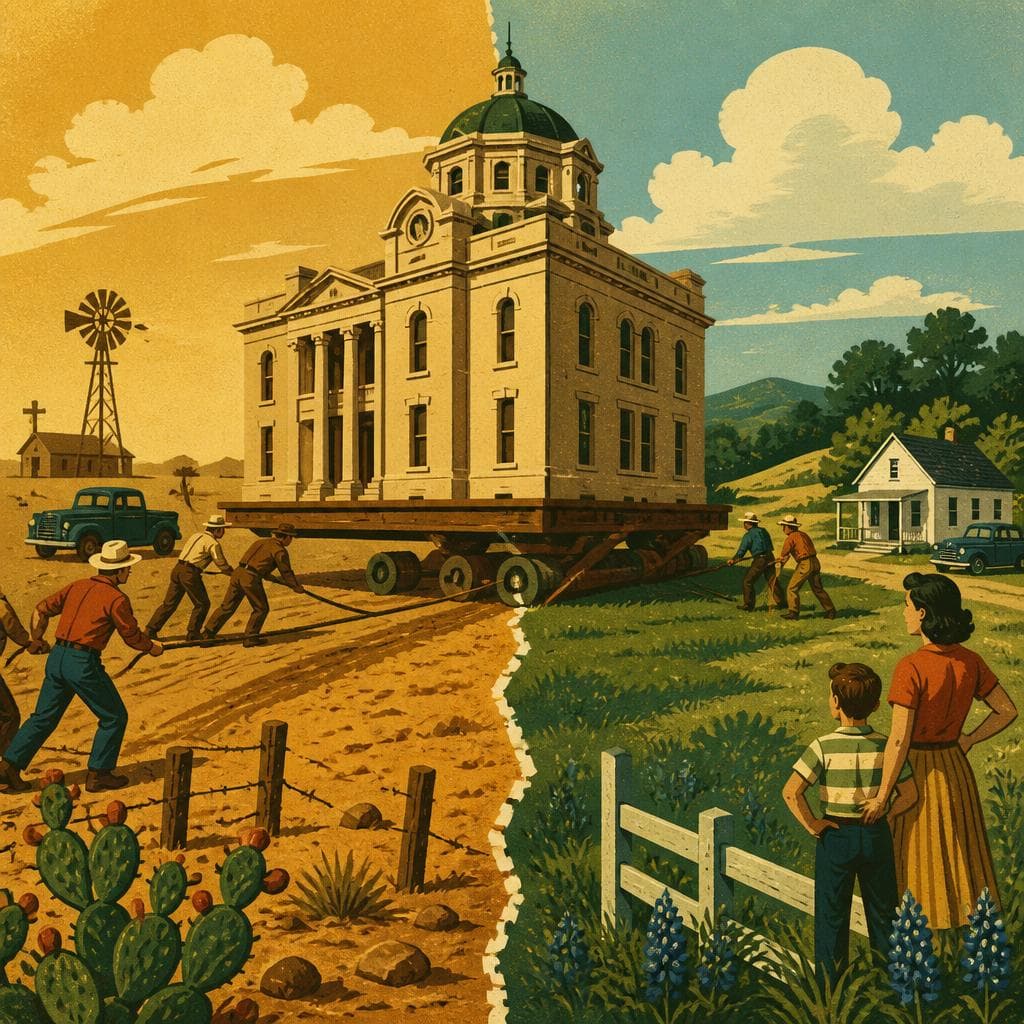 Cover art for When the Courthouse Moved Without Moving