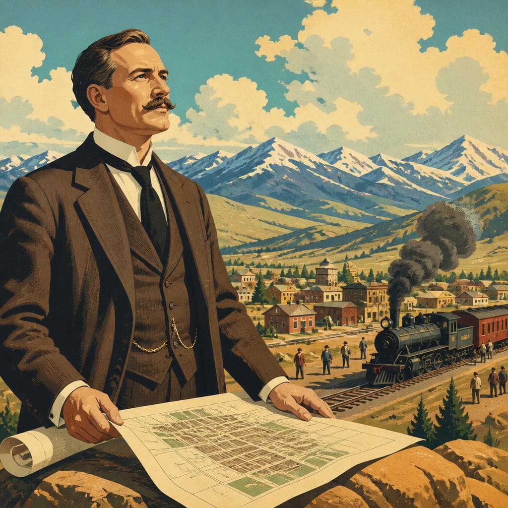 Cover art for A Town Named for Ambition