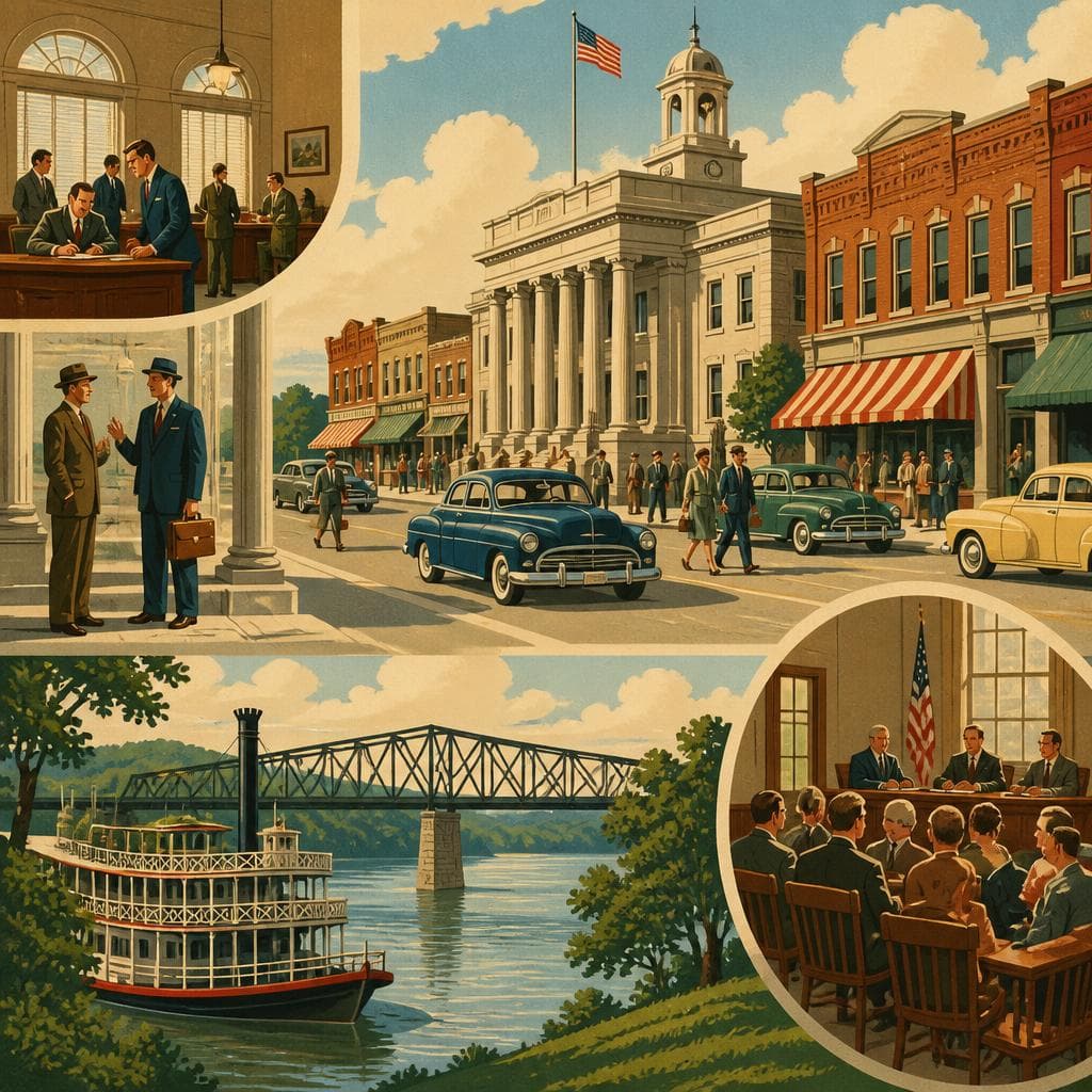 Cover art for Where White County Came to Do Its Business