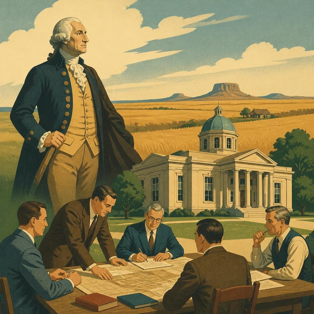 Cover art for When Washington Reached the Prairie