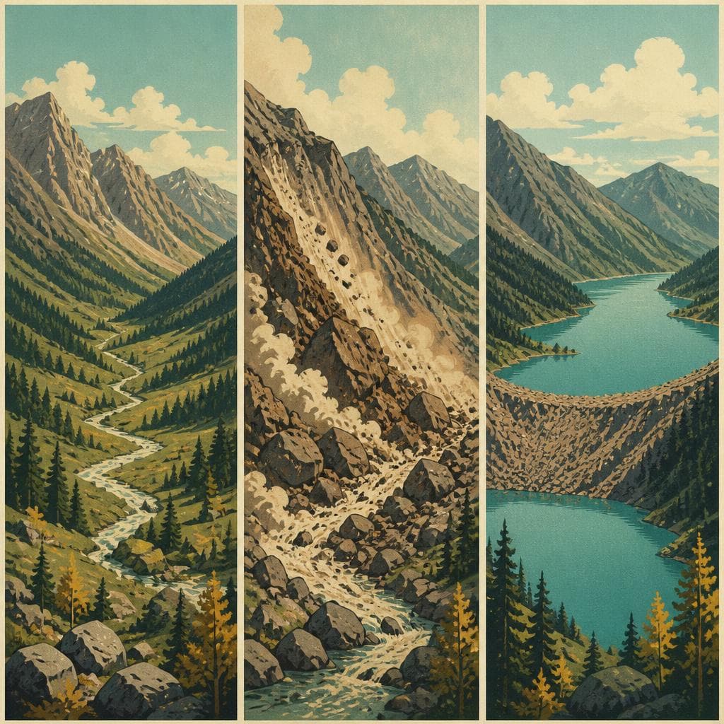 Cover art for When a Mountain Made Lake San Cristobal