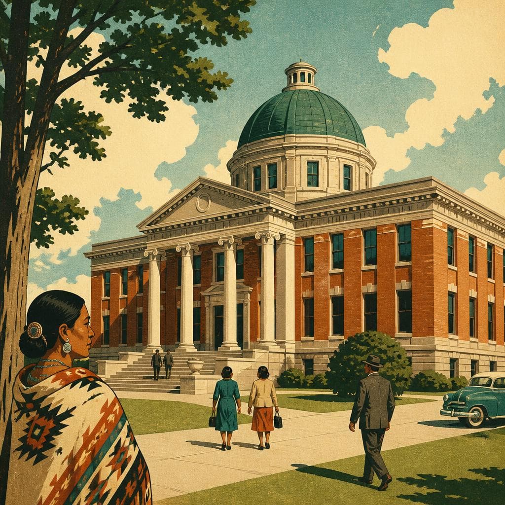 Cover art for Where Choctaw Government Took Its Seat