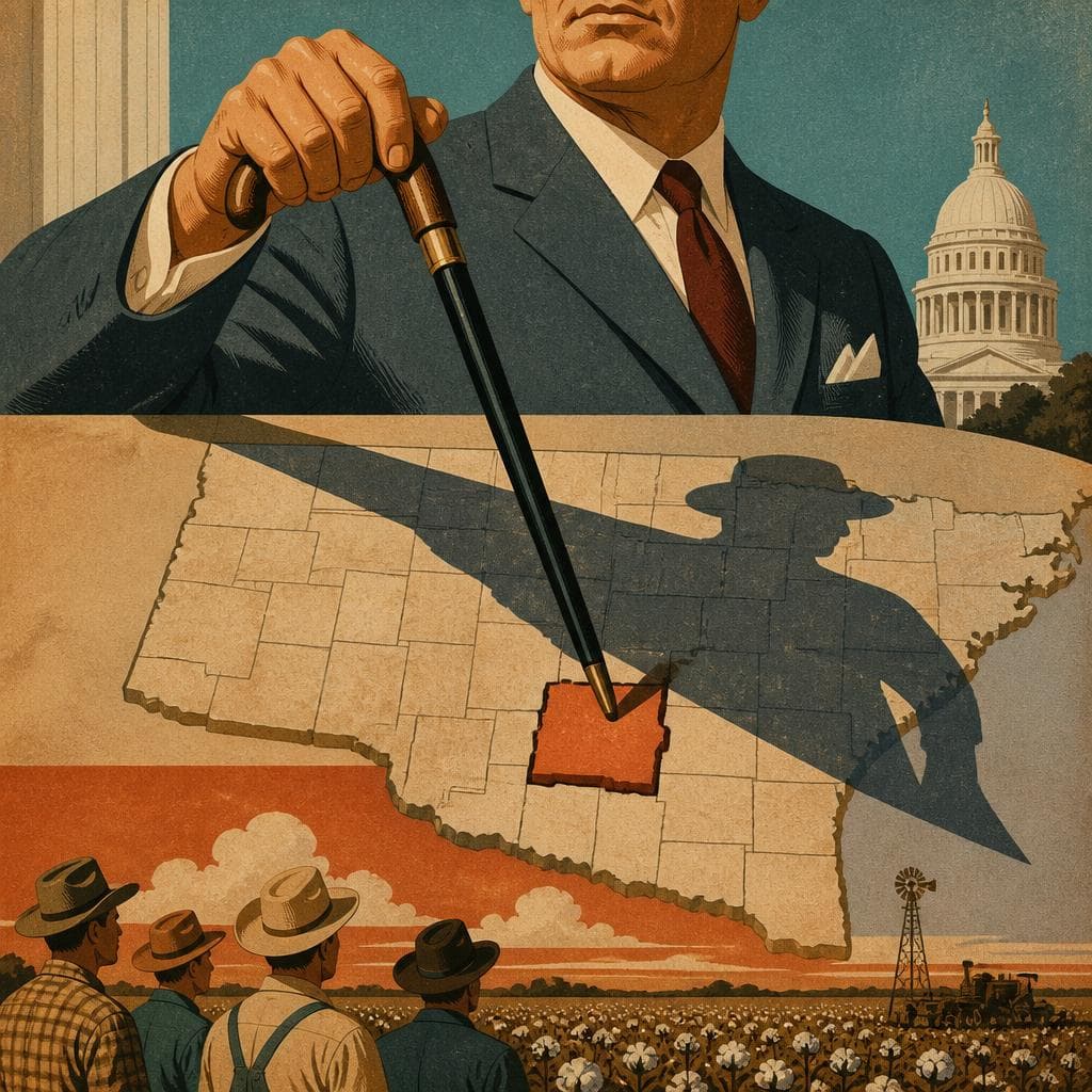 Cover art for A County Drawn in the Shadow of a Cane