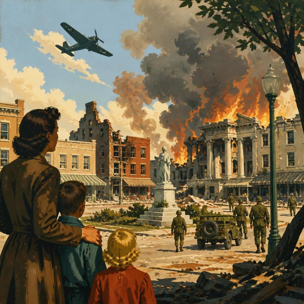 Cover art for When Fire Reached the Square