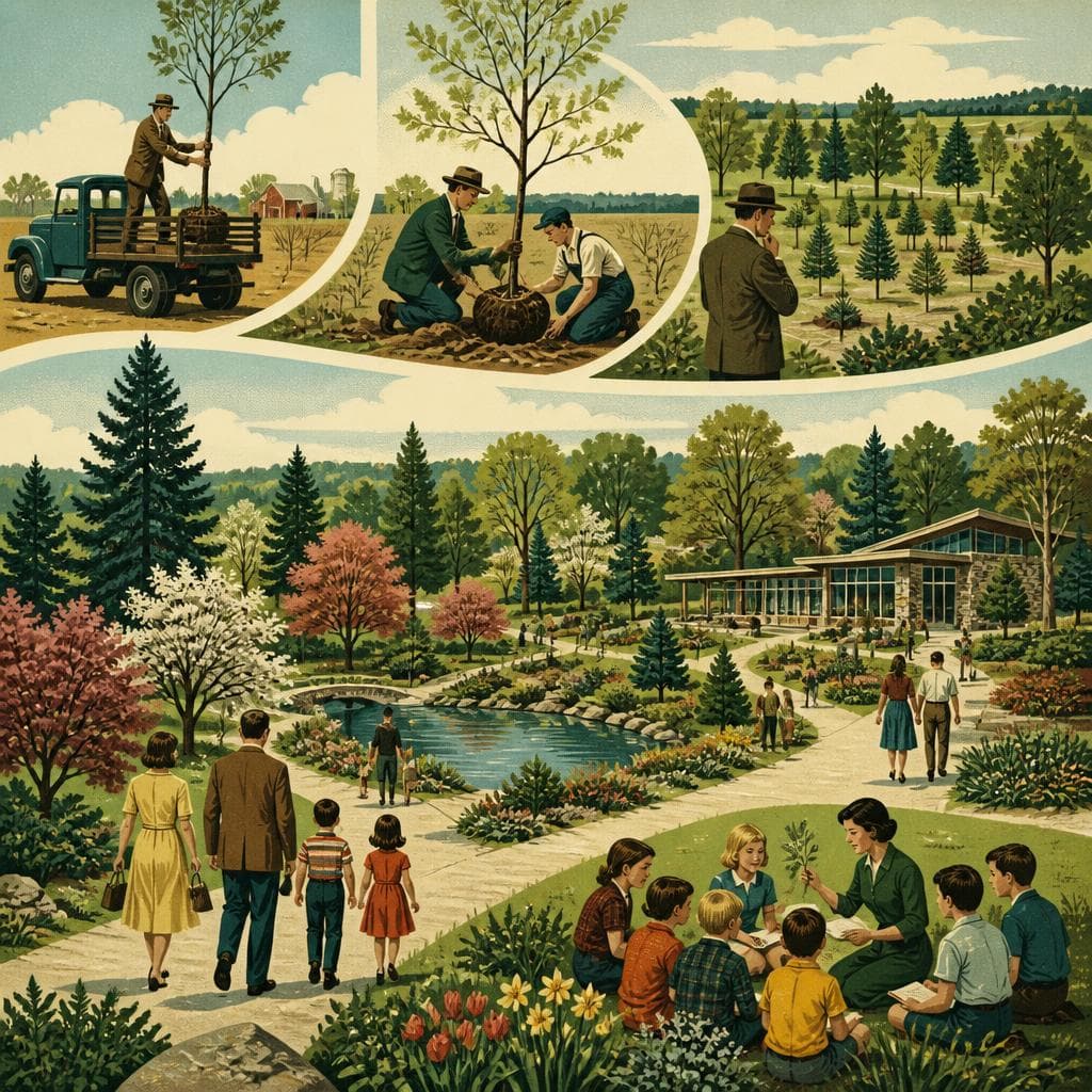 Cover art for How an Iowa Tree Dream Grew Into Public Gardens