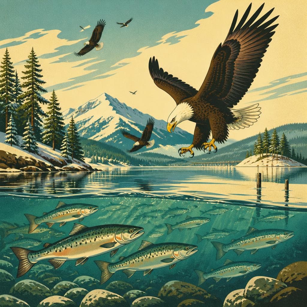 Cover art for When the Kokanee Return, the Eagles Follow