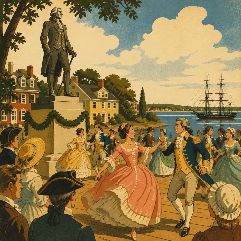Cover art for When Washington Became a Dance in Alexandria