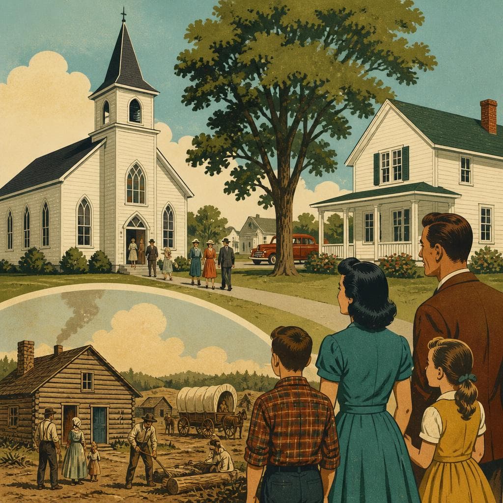 Cover art for A Church, a House, and a Settlement Story