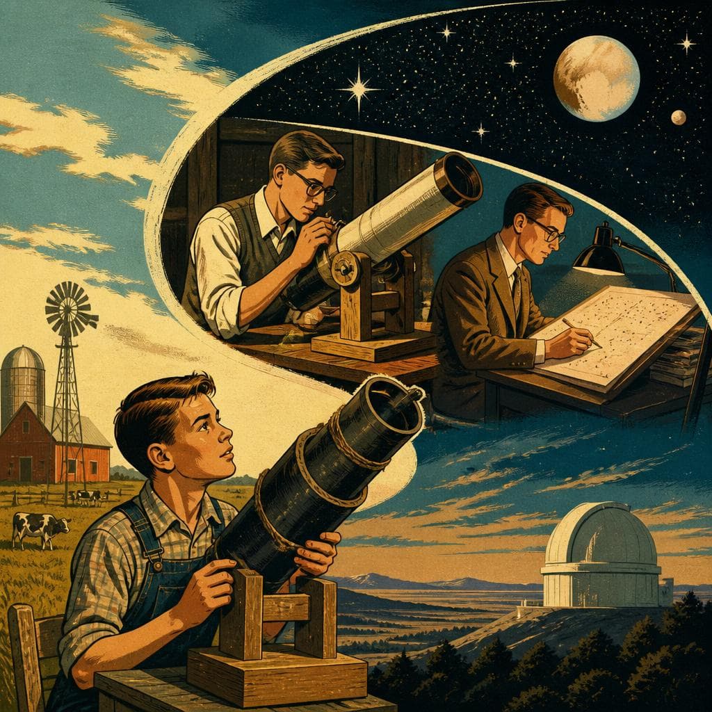 Cover art for From Farm Boy to Pluto