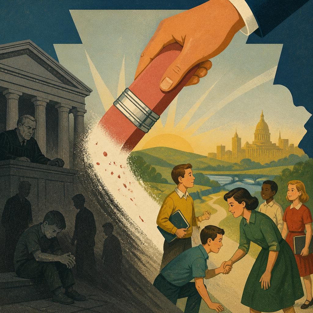 Cover art for Erasing the Stain of Juvenile Injustice