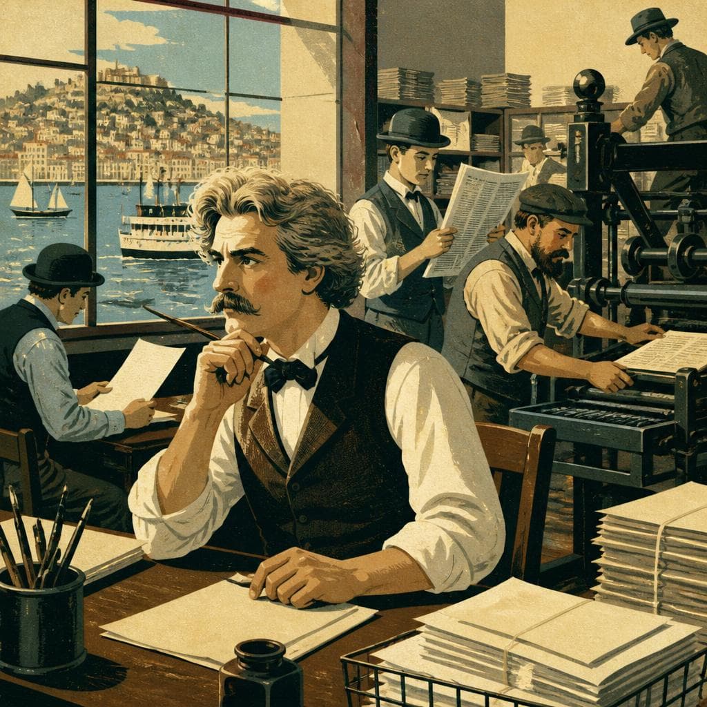 Cover art for Where Mark Twain Learned to Sound Like Mark Twain
