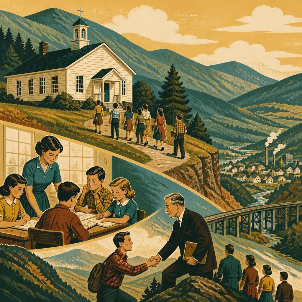 Cover art for A Mountain School Meant to Reach Further