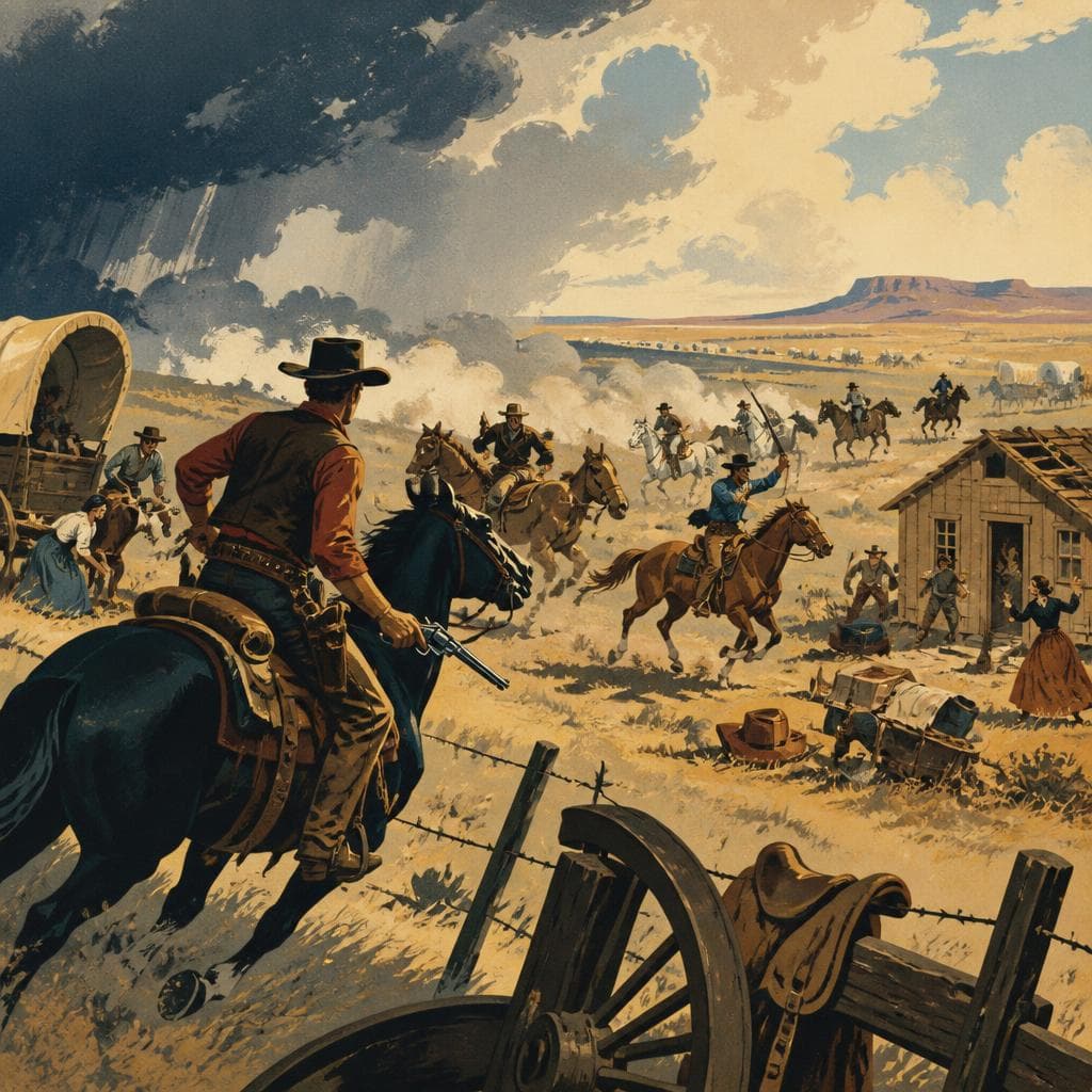 Cover art for When the Big Pasture Turned Restless