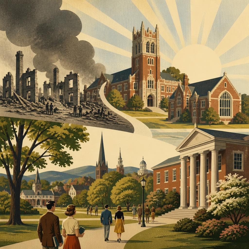 Cover art for After the Fire, a Campus Reimagined