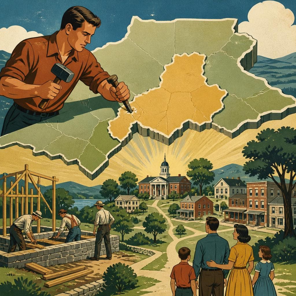 Cover art for Drawing Bedford County Into Being