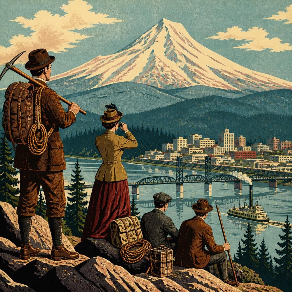 Cover art for When Mount Hood Became Portland’s Mountain