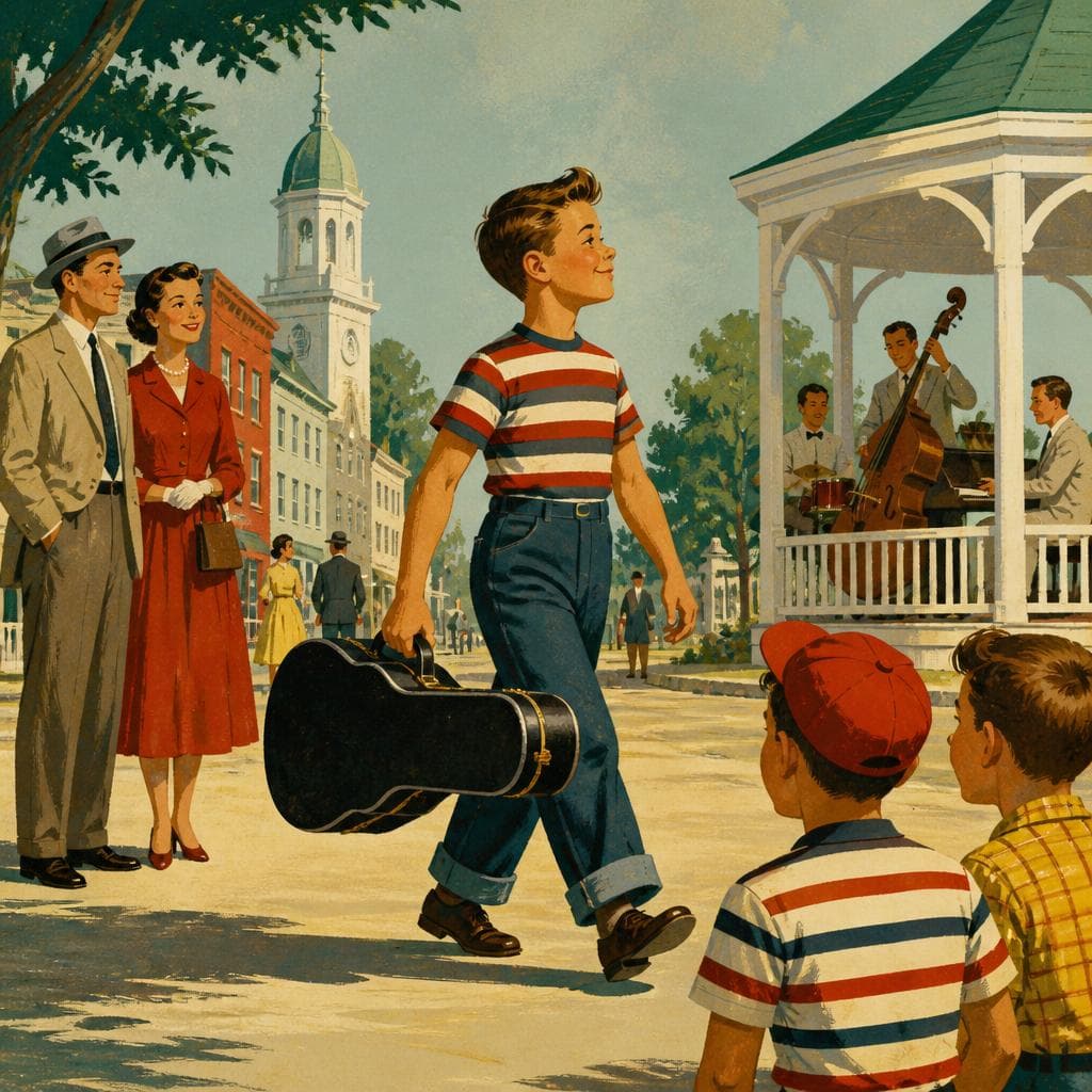 Cover art for The Boy Who Chose Music